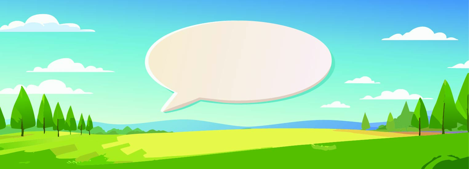 Polish Scene With Speech Bubble